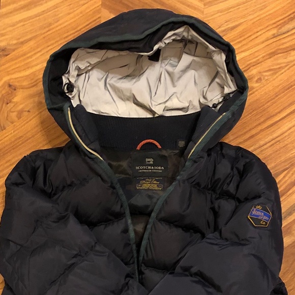Scotch Soda Mens Bomber Jacket 